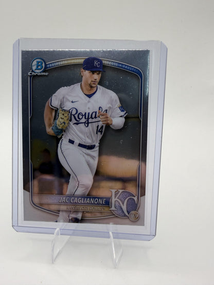 2025 Bowman Jac Caglianone Card Chrome Prospects Kansas City Royals #BCP-103