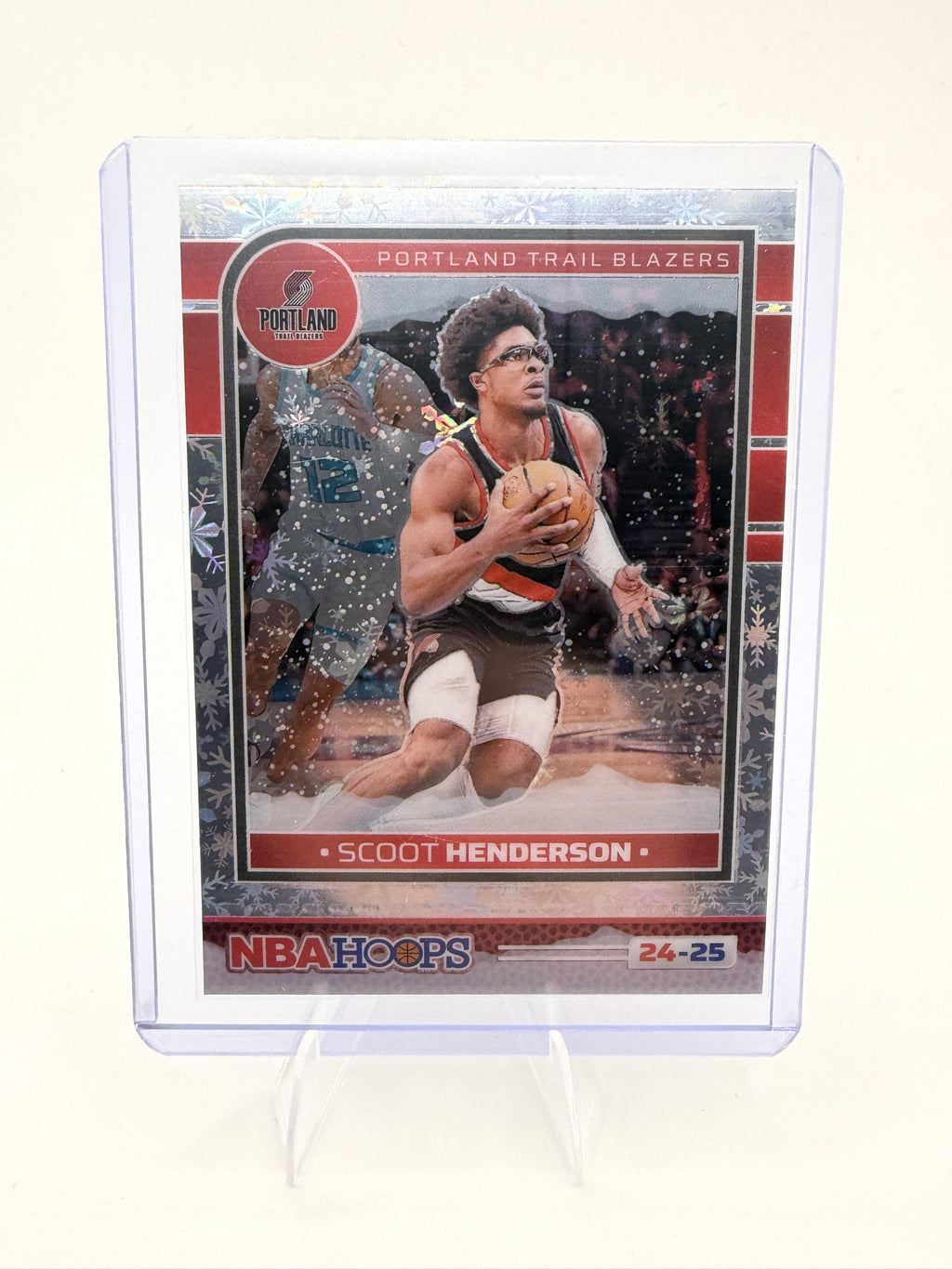 2024-25 Hoops Winter Scoot Henderson Card Portland Trail Blazers #13