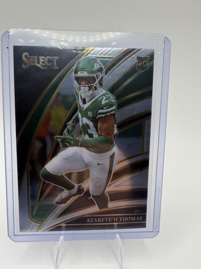 2025 Panini Select Azareye'h Thomas Card New York Jets #276