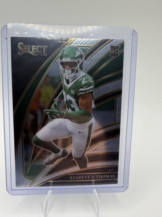2025 Panini Select Azareye'h Thomas Card New York Jets #276