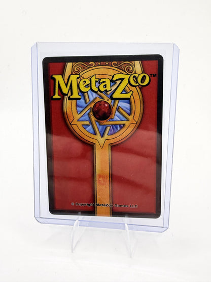 MetaZoo UFO 1st Edition Static Snow Stone Gold Holo Rare 029/165 NM Artifact
