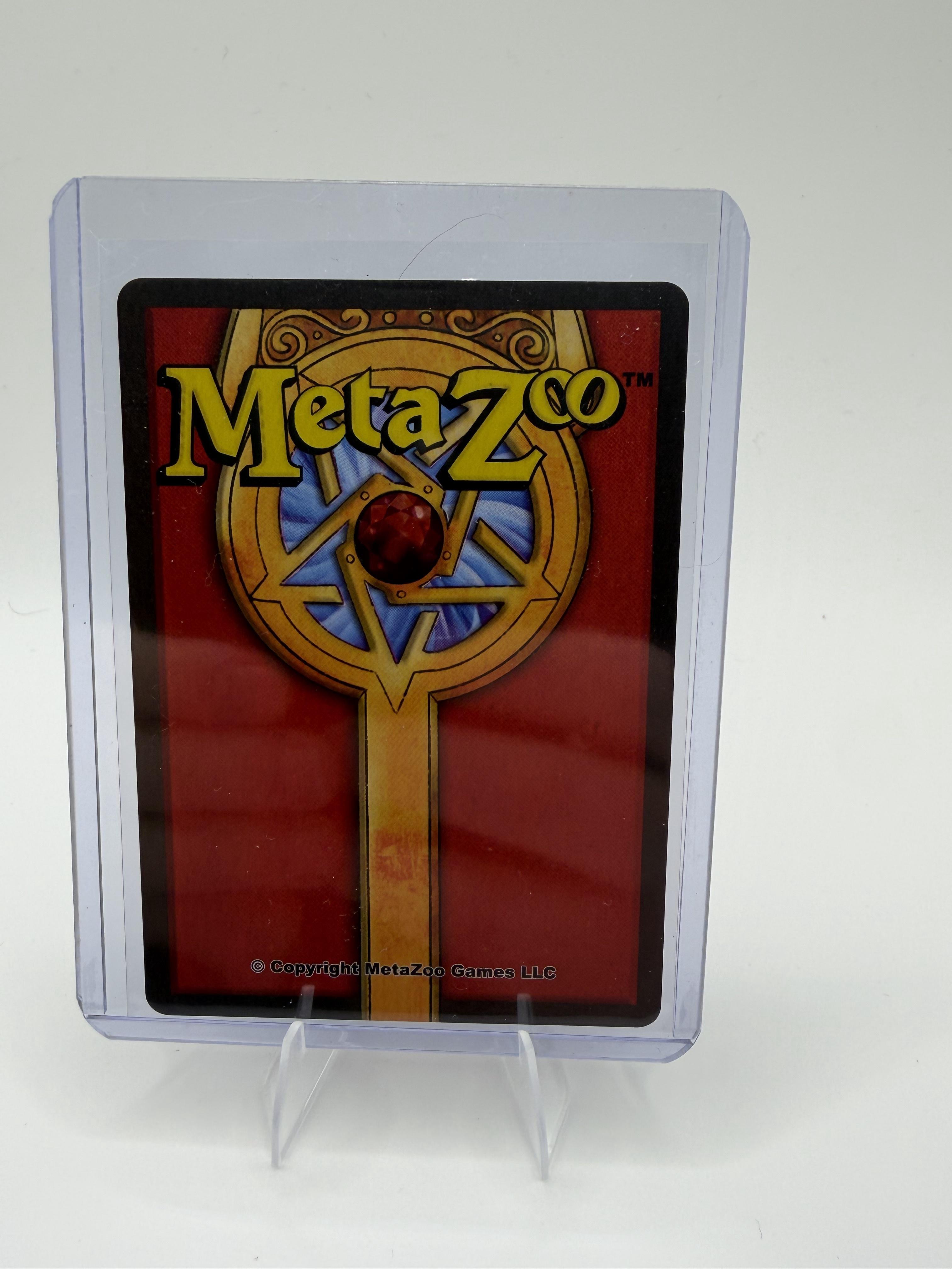 MetaZoo Seance 1st Edition Drowned Pianist Holo Gold Rare 48/165 NM Spirit