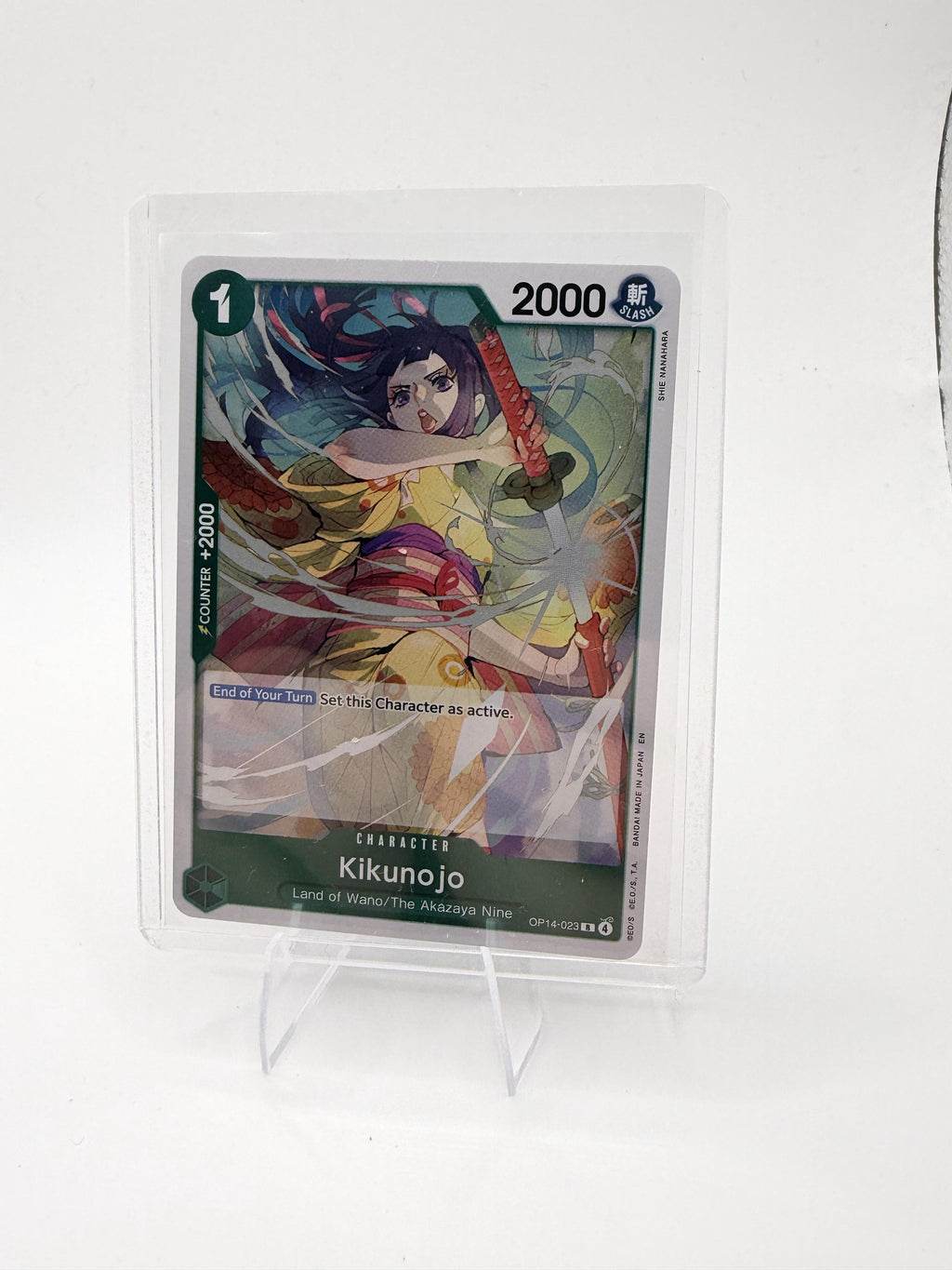 The Azure Sea's Seven Kikunojo Card Rare #OP14-023 One Piece