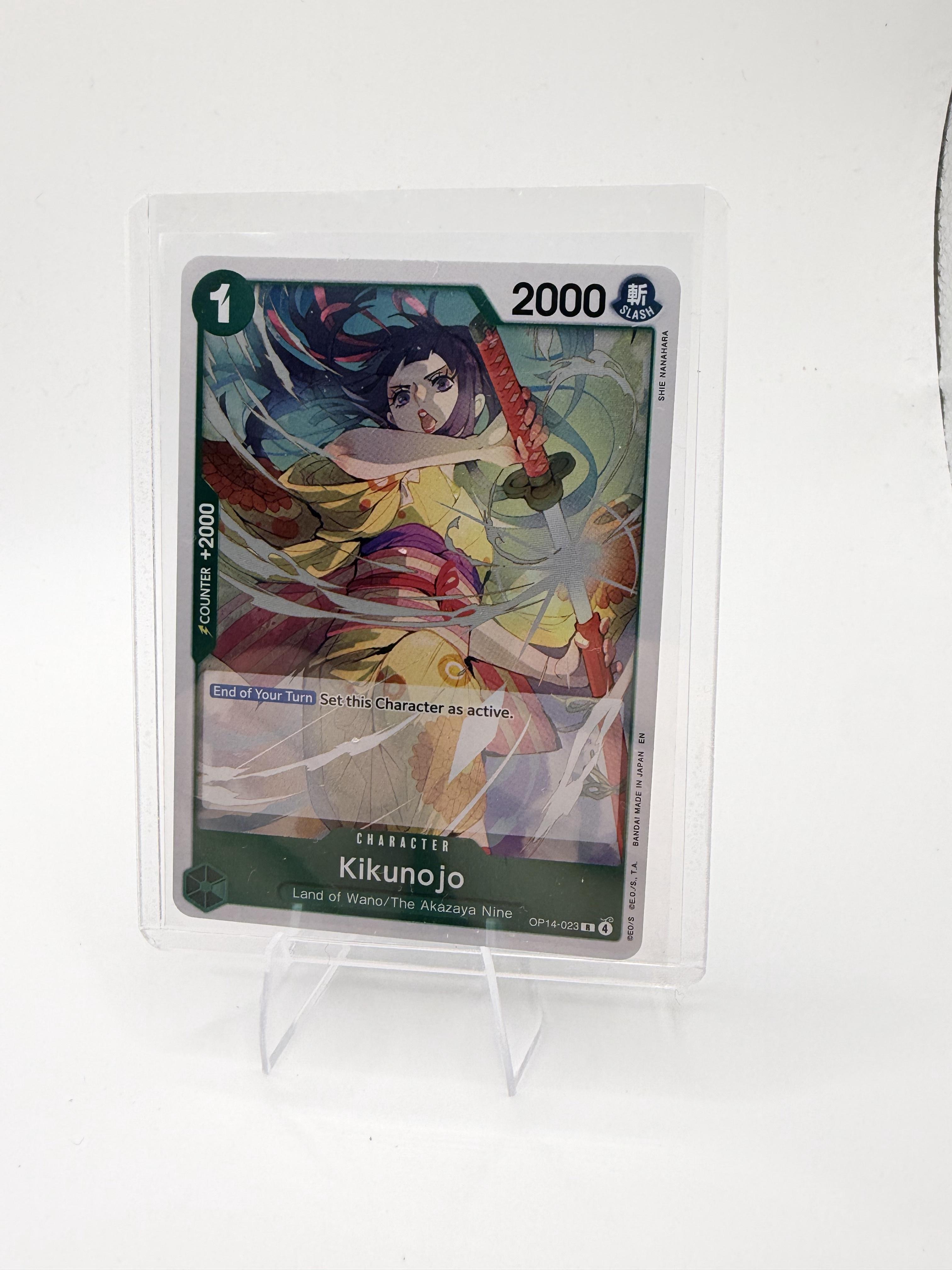 The Azure Sea's Seven Kikunojo Card Rare #OP14-023 One Piece