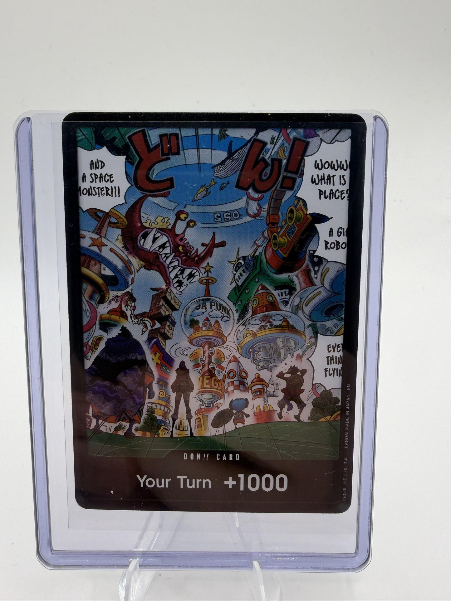 The Azure Sea's Seven DON!! Card (Egghead) Card # One Piece