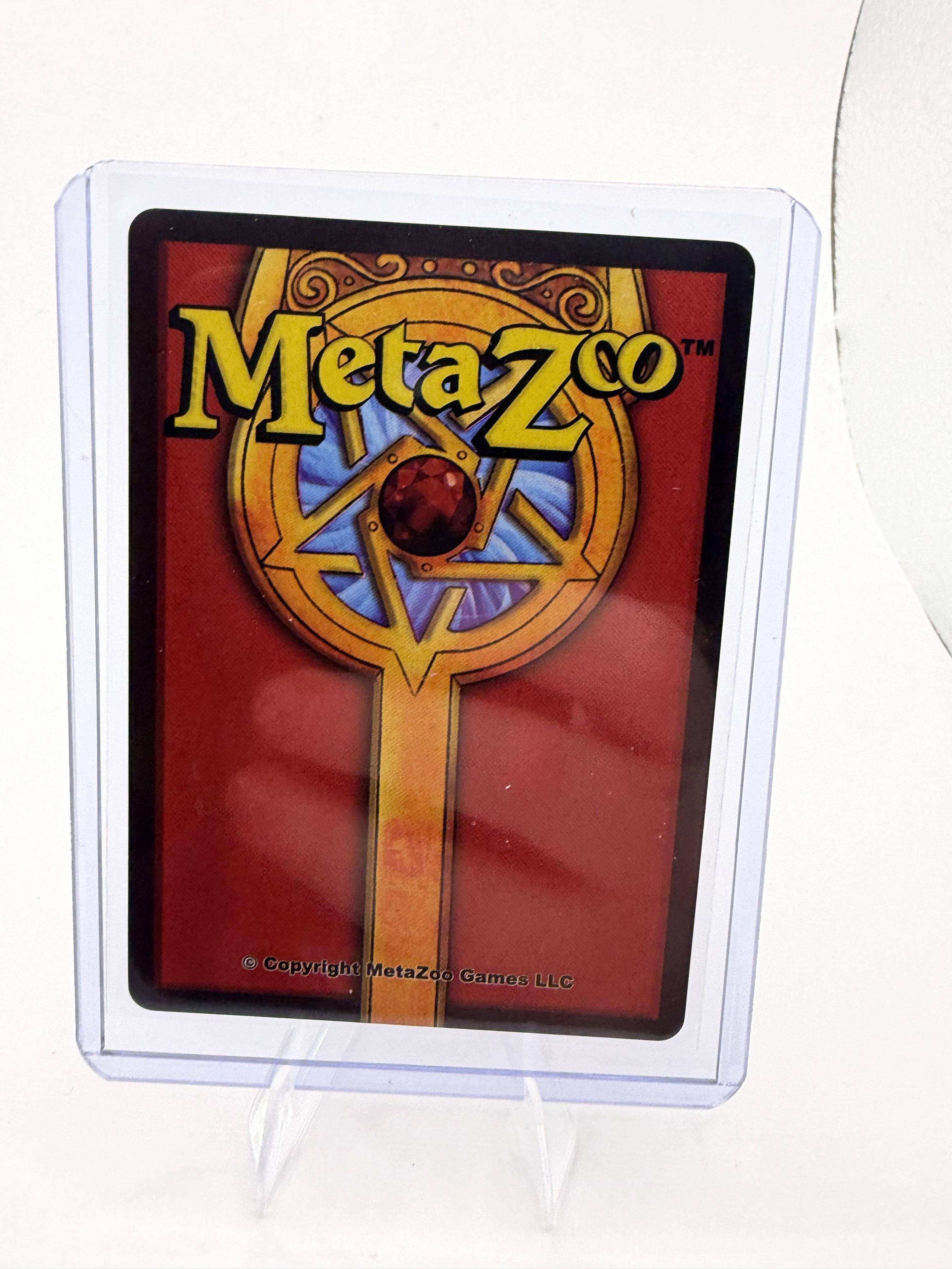 MetaZoo Nightfall 1st Edition Sewer Alligator Holo Rare 126/159 Pizza NM Gold