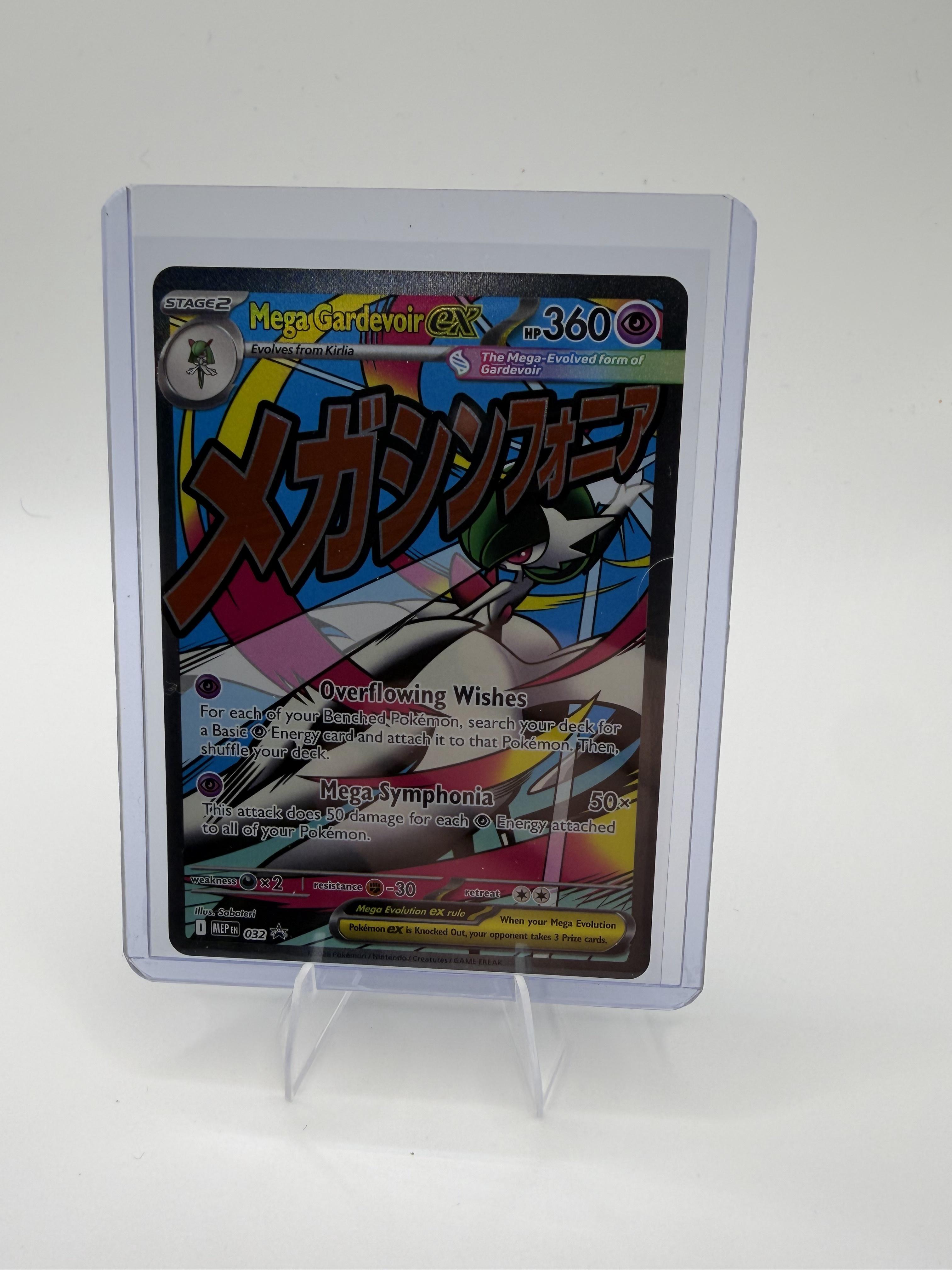 Pokemon Mega Gardevoir ex 032 MEP Promo Ascended Heroes NM Full Art