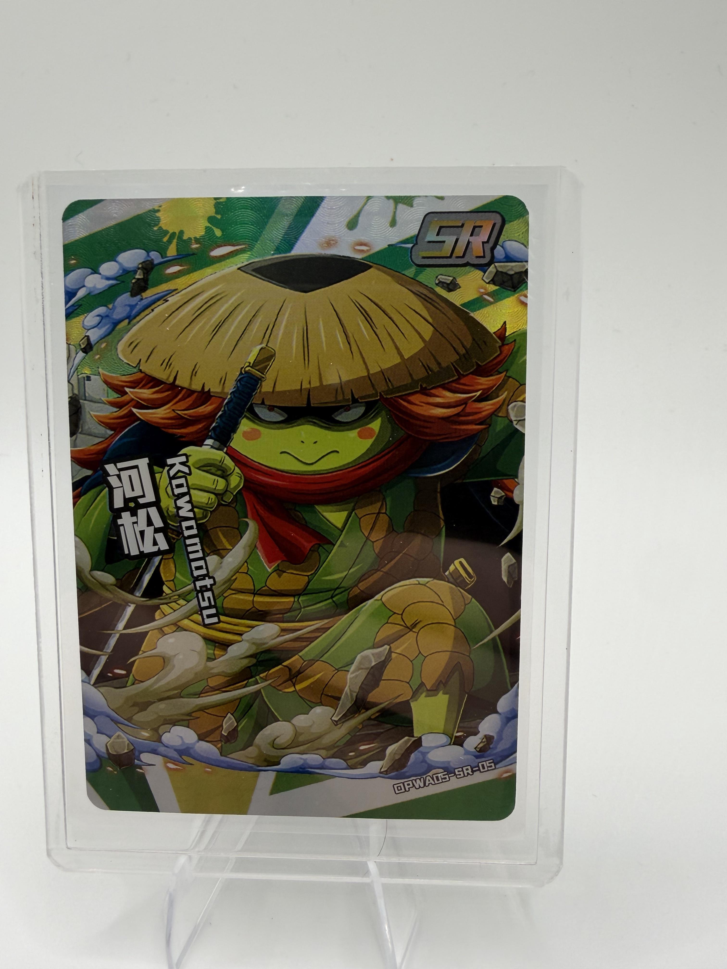 One Piece Kawamatsu OPWAD5-SR-05 SR Chinese Anime Collectible Card Rare NM