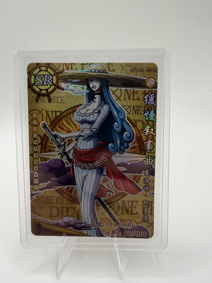 One Piece Charlotte Amande HZ0301-SR08 SR Chinese Anime Collectible Card NM