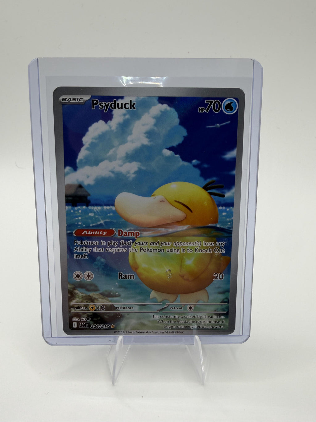 Pokemon Ascended Heroes Psyduck Card Holo #226/217
