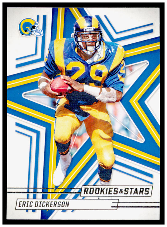 2025 Panini Rookies & Stars Eric Dickerson Card Los Angeles Rams #19