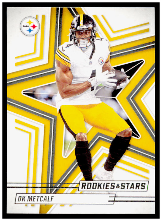 2025 Panini Rookies & Stars DK Metcalf Card Pittsburgh Steelers #61