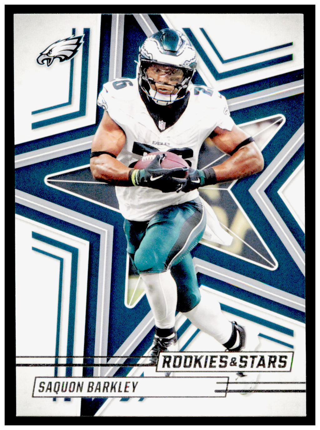 2025 Panini Rookies & Stars Saquon Barkley Card Philadelphia Eagles #45