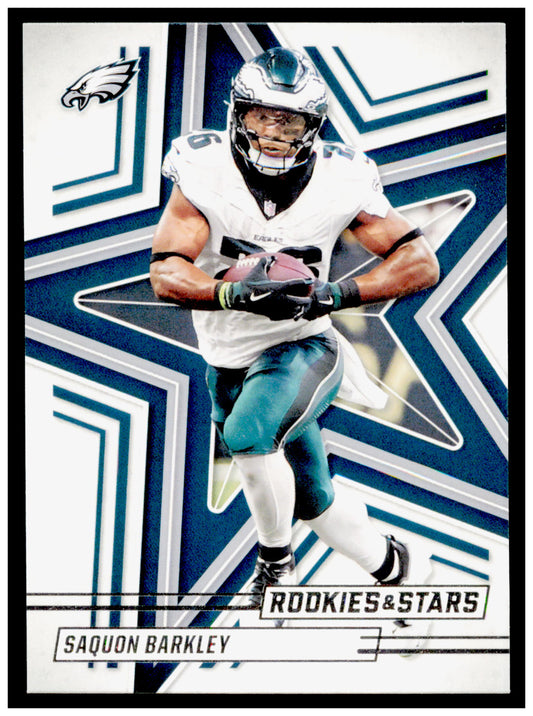 2025 Panini Rookies & Stars Saquon Barkley Card Philadelphia Eagles #45