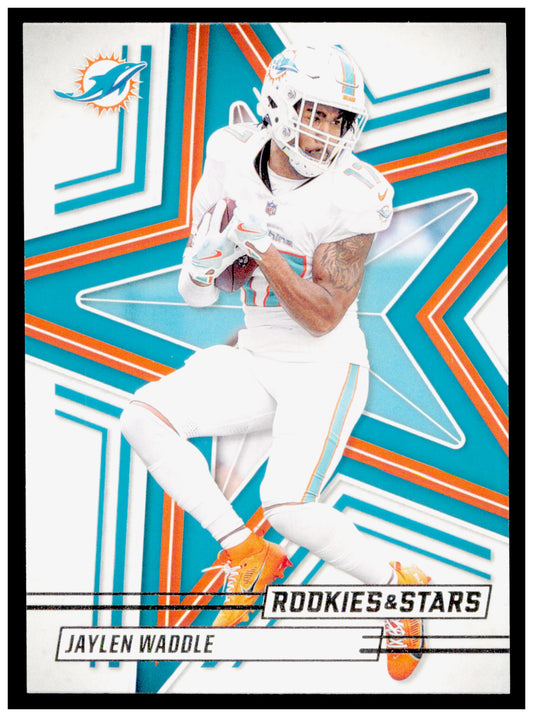 2025 Panini Rookies & Stars Jaylen Waddle Card Miami Dolphins #30