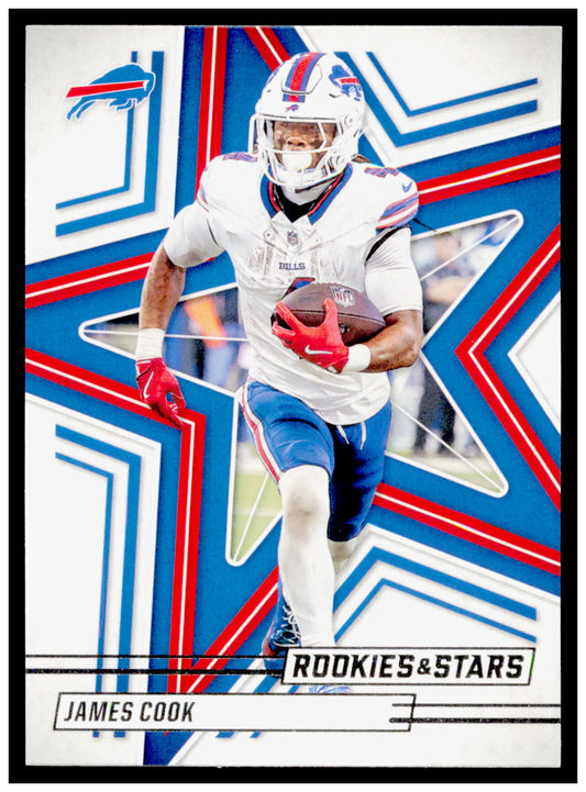 2025 Panini Rookies & Stars James Cook Card Buffalo Bills #27