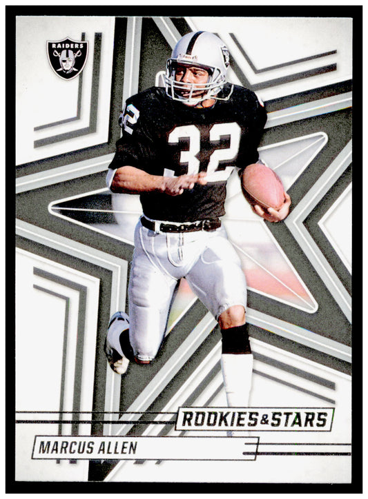 2025 Panini Rookies & Stars Marcus Allen Card Los Angeles Raiders #13
