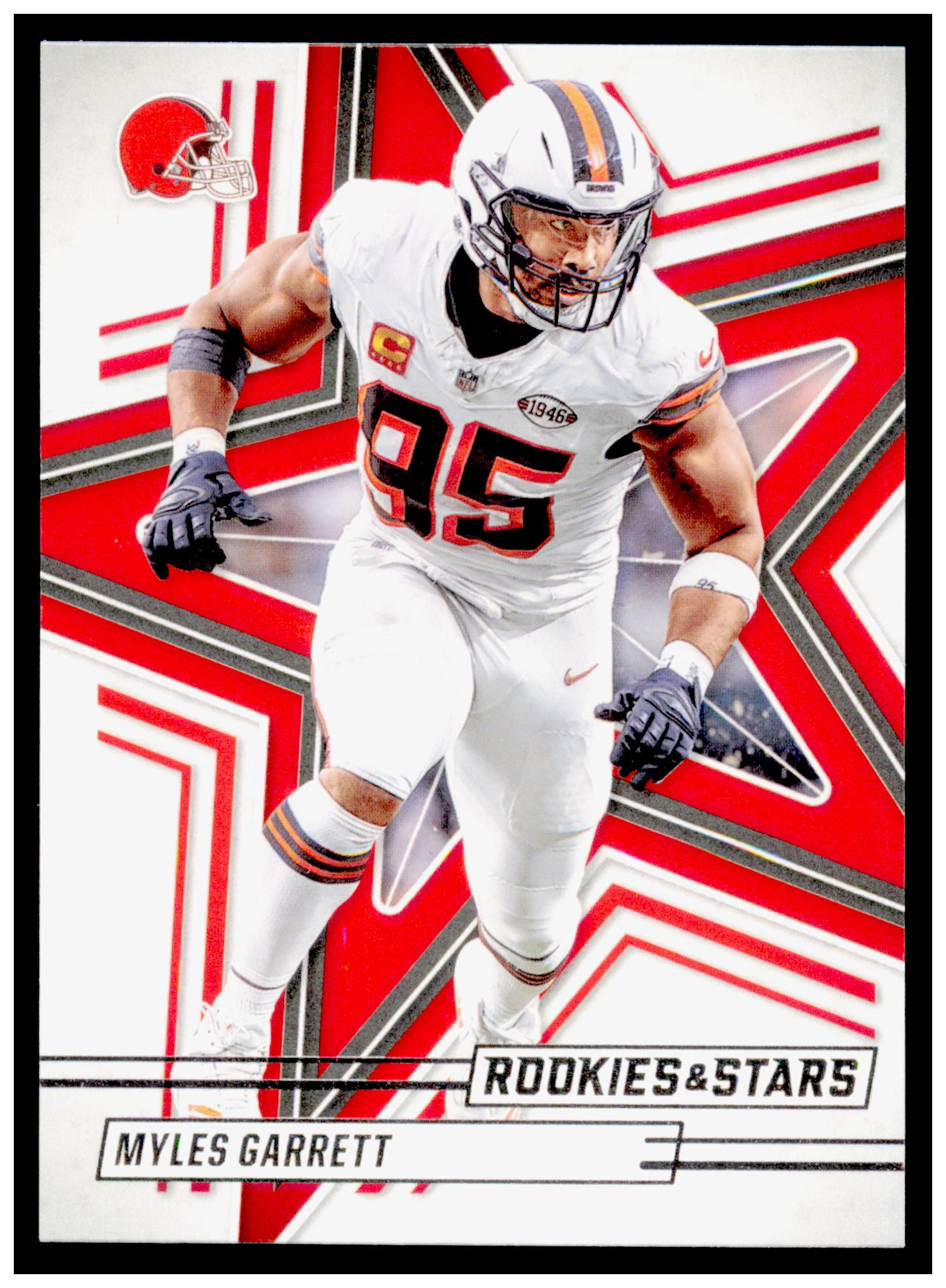 2025 Panini Rookies & Stars Myles Garrett Card Cleveland Browns #58
