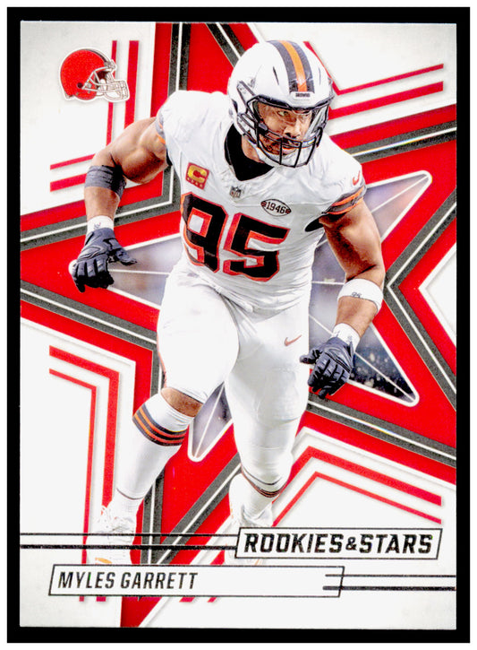 2025 Panini Rookies & Stars Myles Garrett Card Cleveland Browns #58