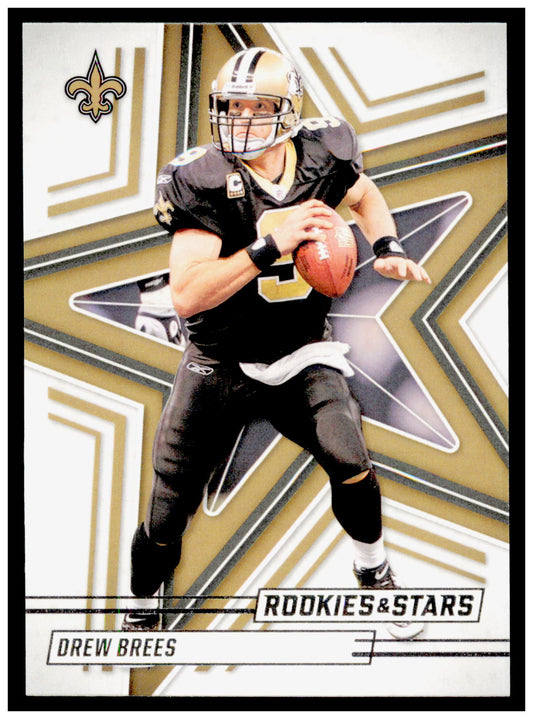 2025 Panini Rookies & Stars Drew Brees Card New Orleans Saints #97