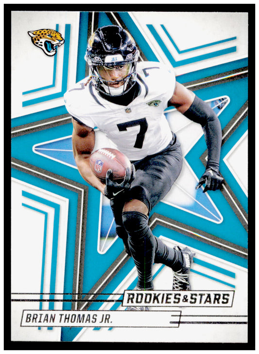 2025 Panini Rookies & Stars Brian Thomas Jr. Card Jacksonville Jaguars #83