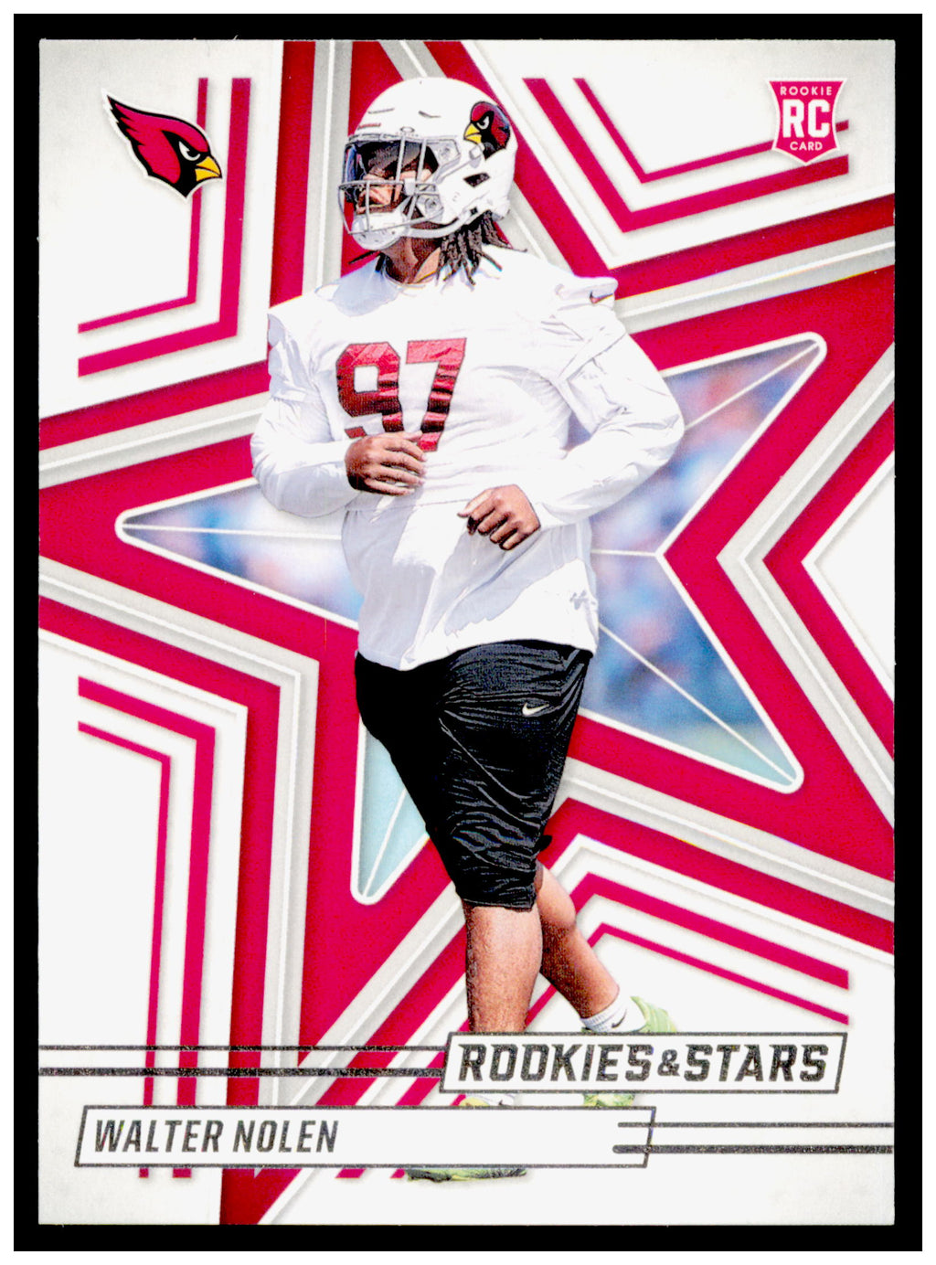 2025 Panini Rookies & Stars Walter Nolen Card RC Arizona Cardinals #196