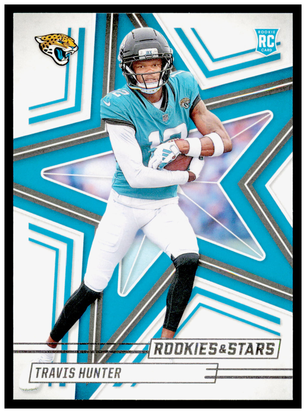 2025 Panini Rookies & Stars Travis Hunter Card RC Jacksonville Jaguars #186