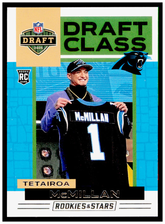 2025 Panini Rookies & Stars Tetairoa McMillan Card Draft Class  Panthers #10