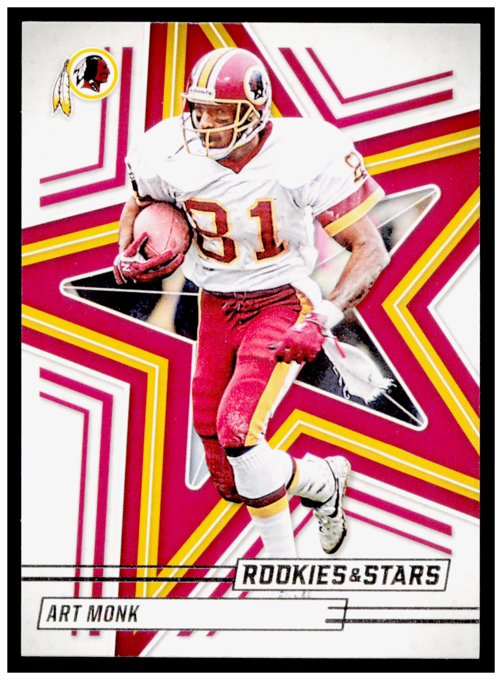 2025 Panini Rookies & Stars Art Monk Card Washington Redskins #50