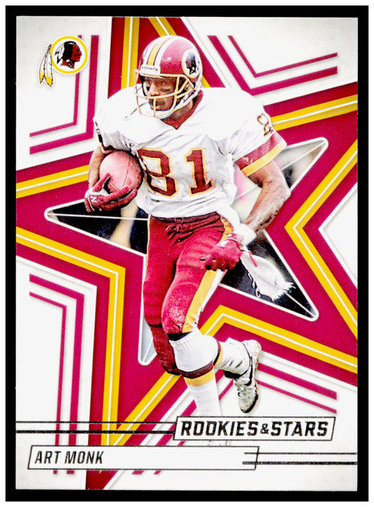 2025 Panini Rookies & Stars Art Monk Card Washington Redskins #50