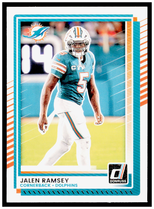 2025 Donruss Jalen Ramsey Card Miami Dolphins #50