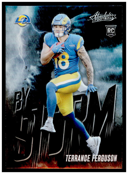 2025 Panini Absolute Terrance Ferguson Card By Storm Los Angeles Rams #15