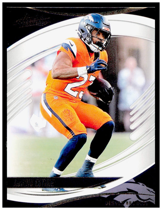 2025 Panini Absolute Audric Estime Card Retail Denver Broncos #21