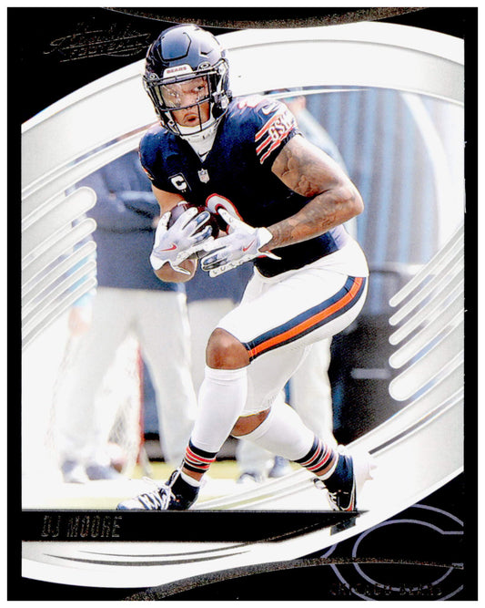 2025 Panini Absolute DJ Moore Card Blue Chicago Bears #30