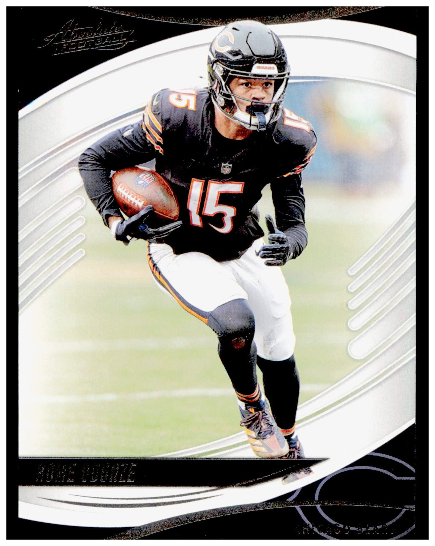 2025 Panini Absolute Rome Odunze Card Red Chicago Bears #72