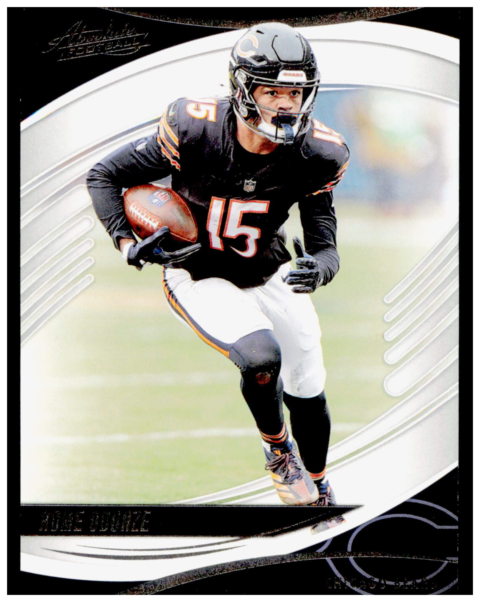 2025 Panini Absolute Rome Odunze Card Red Chicago Bears #72