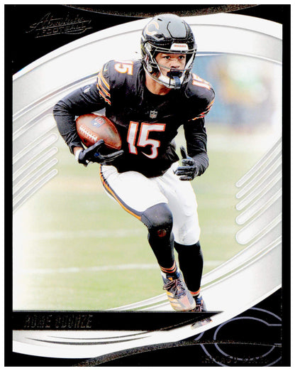 2025 Panini Absolute Rome Odunze Card Red Chicago Bears #72