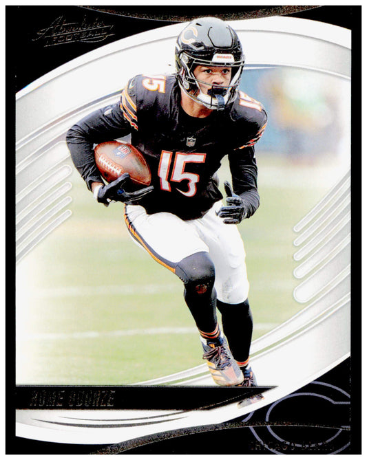 2025 Panini Absolute Rome Odunze Card Red Chicago Bears #72