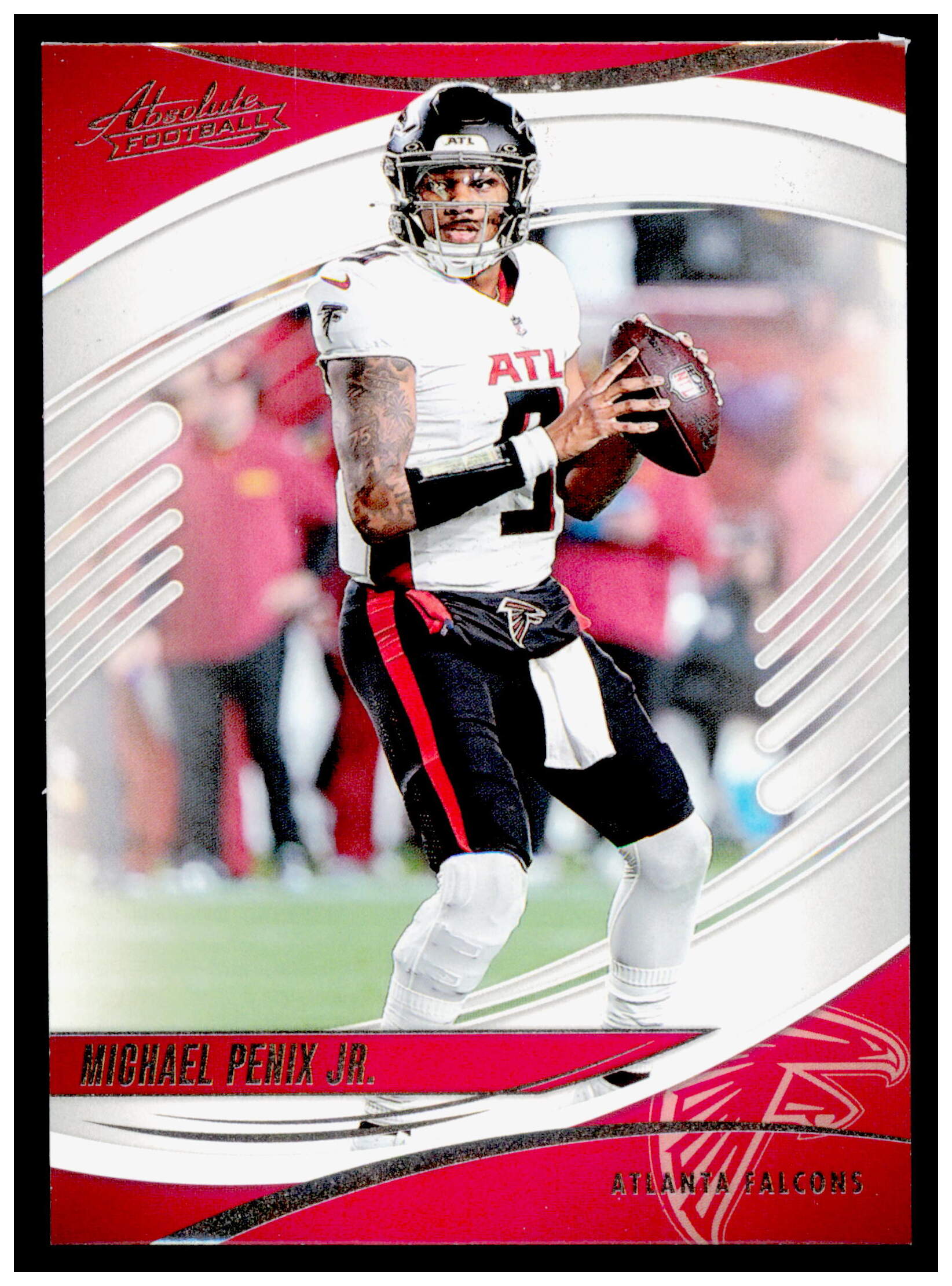 2025 Panini Absolute Michael Penix Jr. Card Retail Atlanta Falcons #84