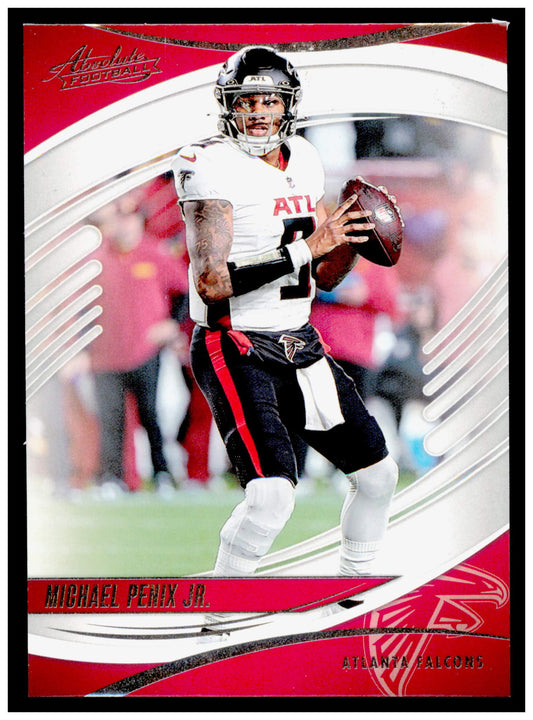2025 Panini Absolute Michael Penix Jr. Card Retail Atlanta Falcons #84
