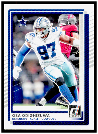 2025 Donruss Osa Odighizuwa Card Dallas Cowboys #253