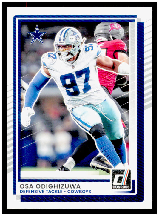 2025 Donruss Osa Odighizuwa Card Dallas Cowboys #253