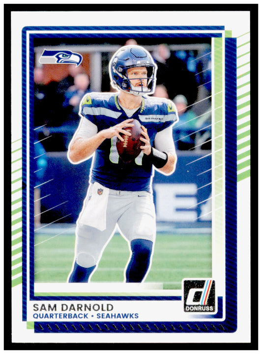 2025 Donruss Sam Darnold Card Seattle Seahawks #278