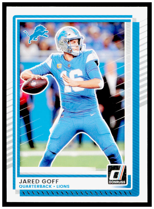 2025 Donruss Jared Goff Card Detroit Lions #220