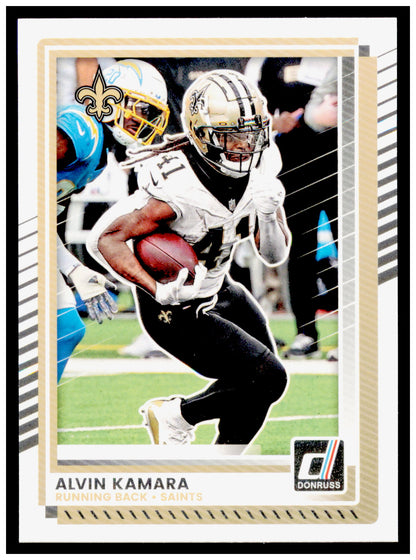 2025 Donruss Optic Alvin Kamara Card New Orleans Saints #9