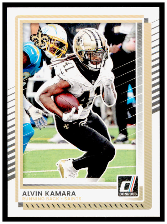 2025 Donruss Optic Alvin Kamara Card New Orleans Saints #9