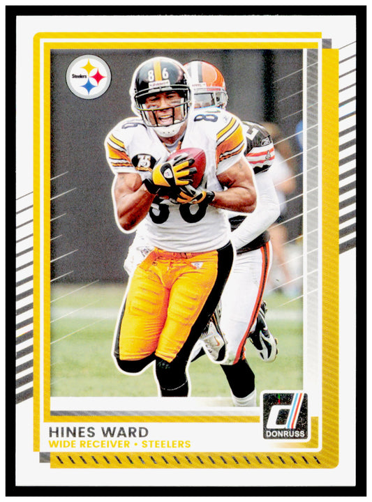 2025 Donruss Hines Ward Card Pittsburgh Steelers #12