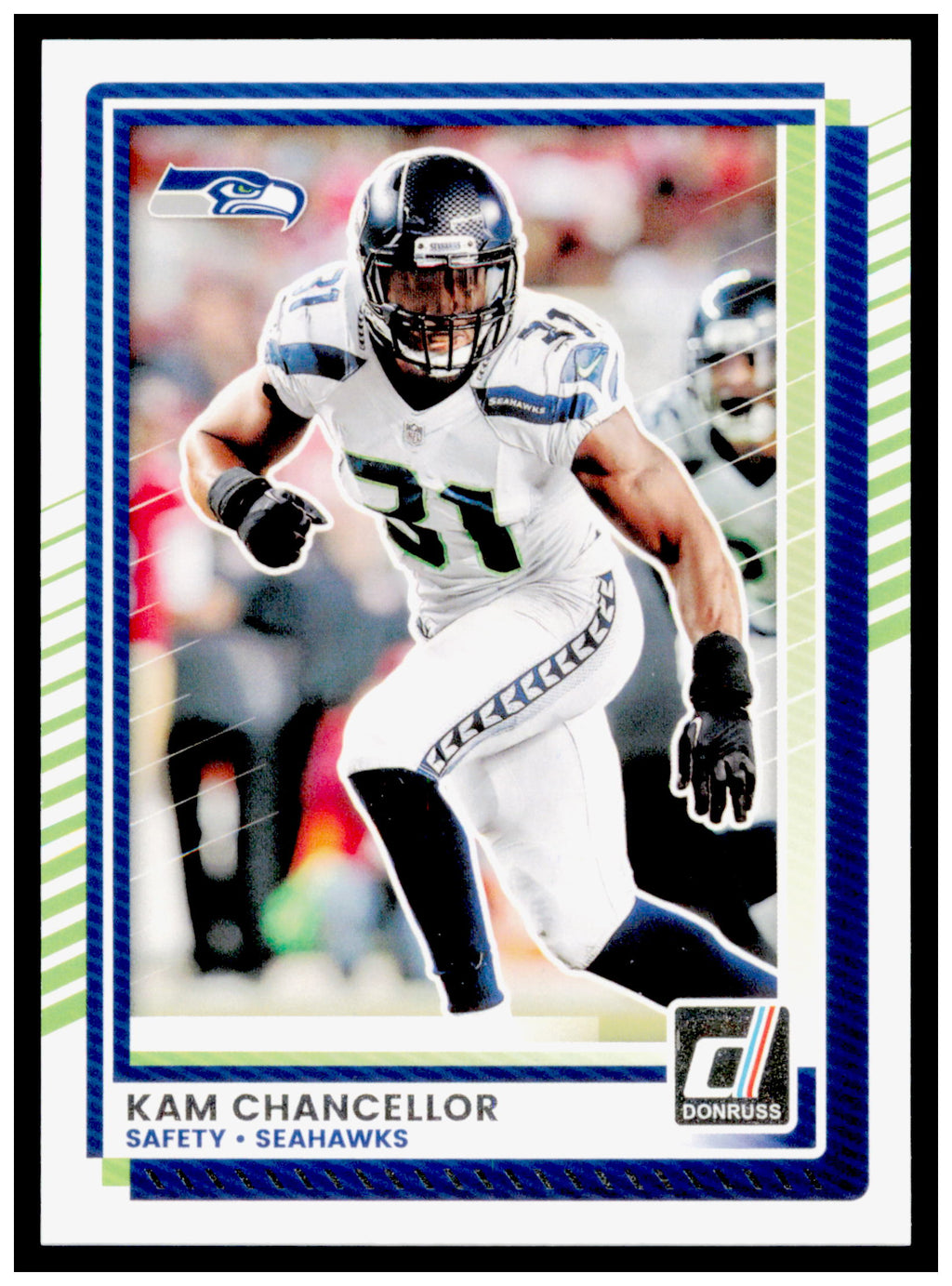 2025 Donruss Optic Kam Chancellor Card Seattle Seahawks #45