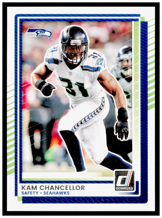 2025 Donruss Optic Kam Chancellor Card Seattle Seahawks #45