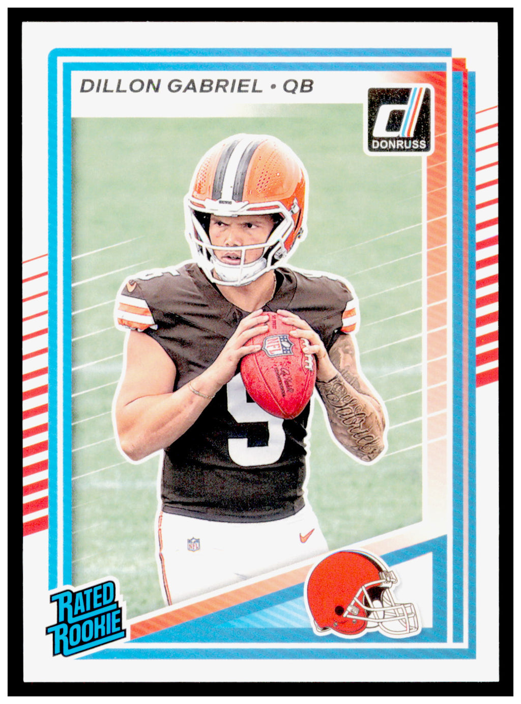 2025 Donruss Dillon Gabriel Card RC Cleveland Browns #316